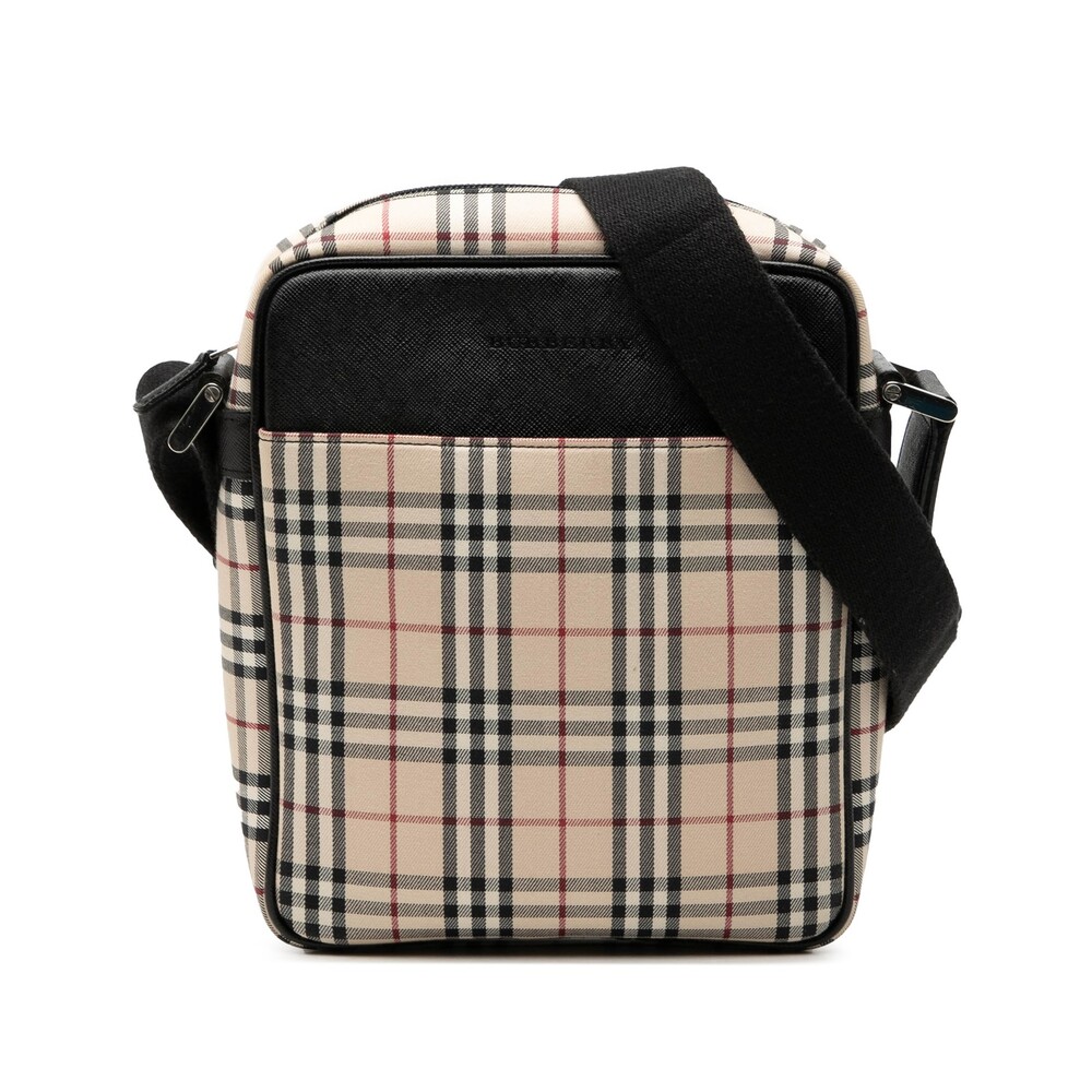 Burberry House Check Canvas Crossbody #271379B48B